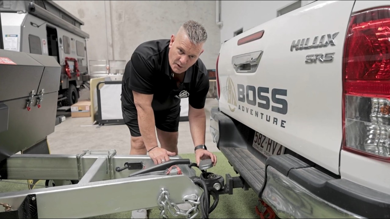 Boss Adventure Caravan Hitching & Tow Setup Guide