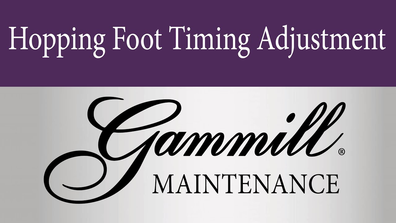 Hopping Foot Timing Adjustment