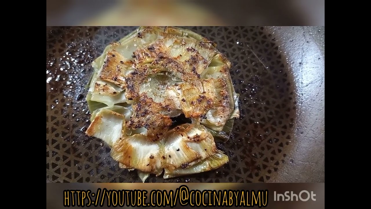 FLOR DE ALCACHOFA CON CRUJIENTE DE JAMÓN