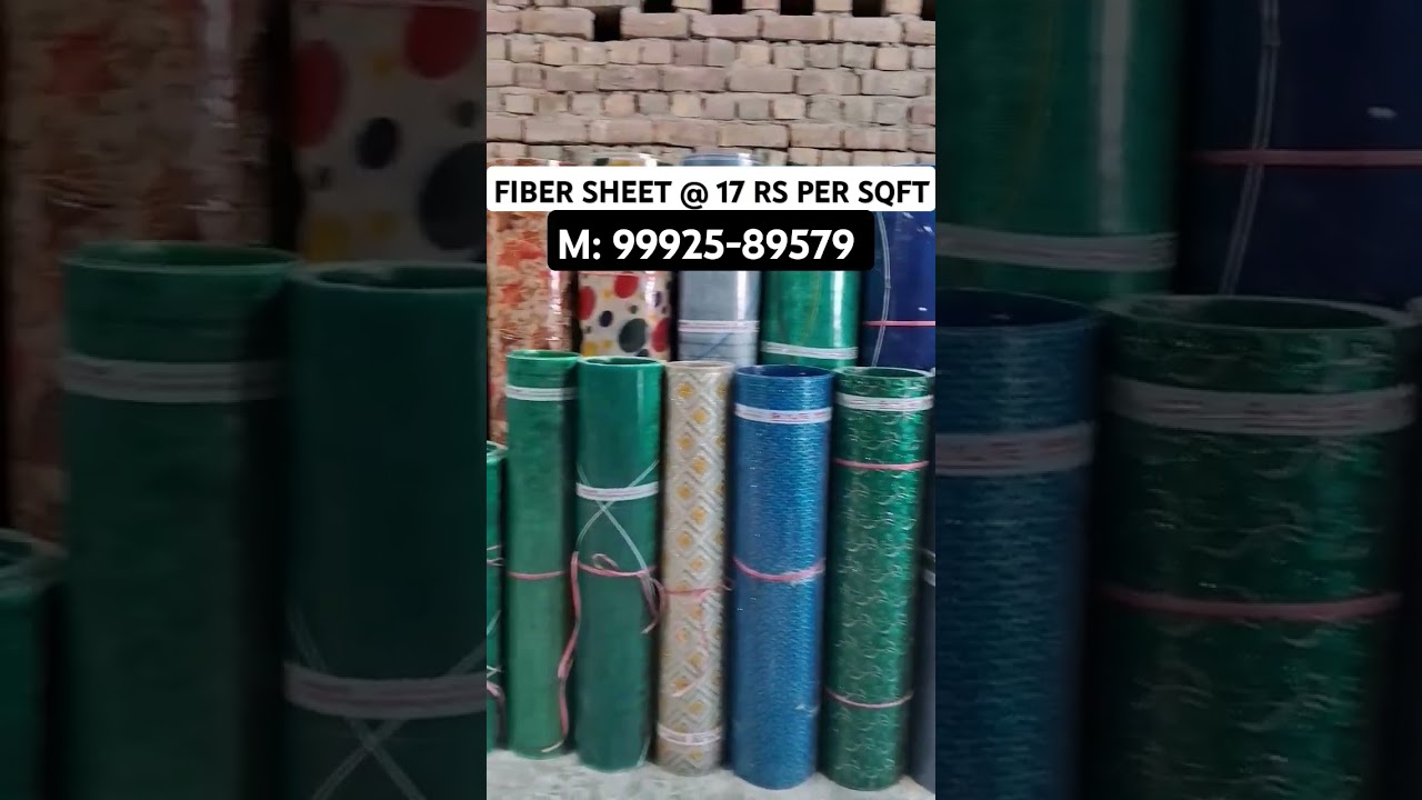 Fiber sheets for roofing , Polycarbonate sheet
