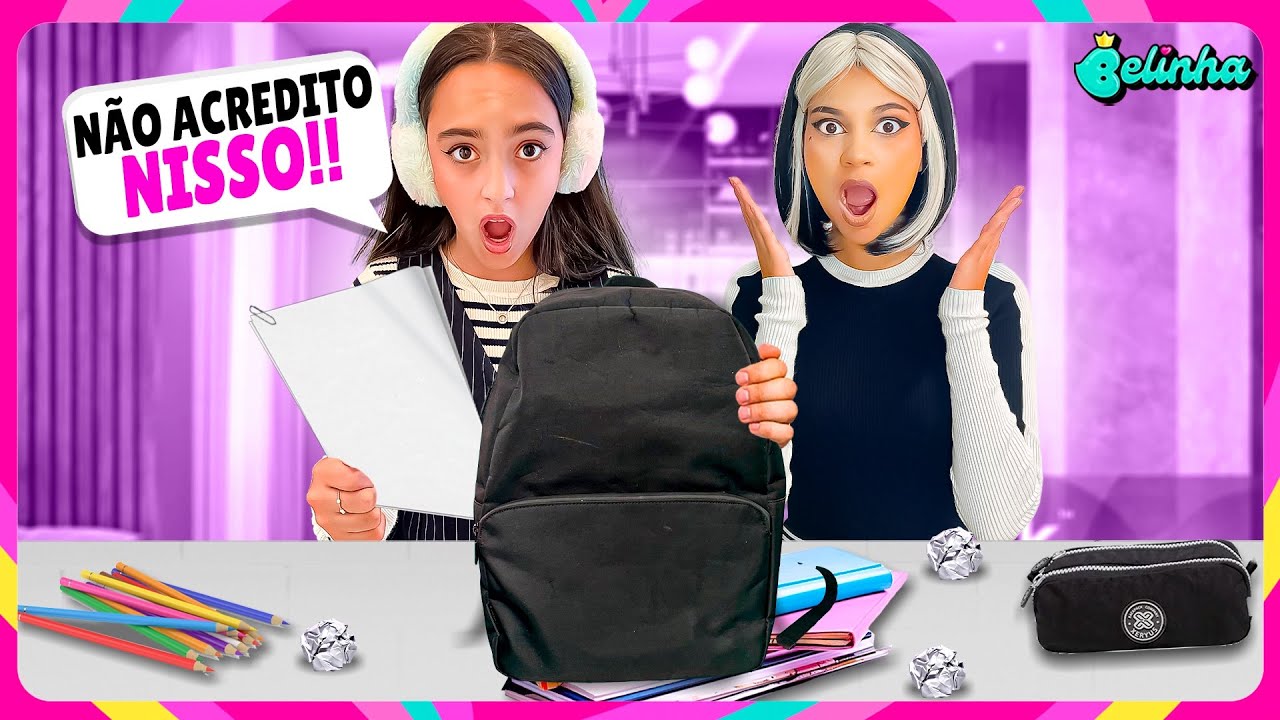 REVISTAMOS A MOCHILA DA VICKY PARA DESCOBRIR OS SEUS SEGREDOS!