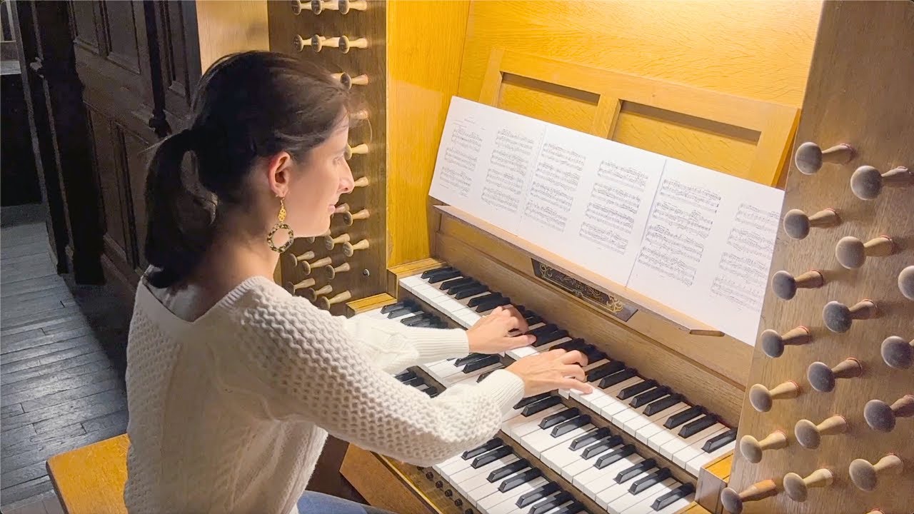 J.S. BACH / WIDOR  - Mattheus Final, from Bach's Memento (Anne-Isabelle de Parcevaux, organ)