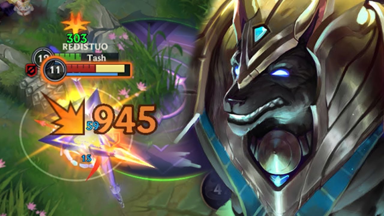 Wild Rift Nasus Baron Lane Gameplay in Season 16 (Build & Runes)