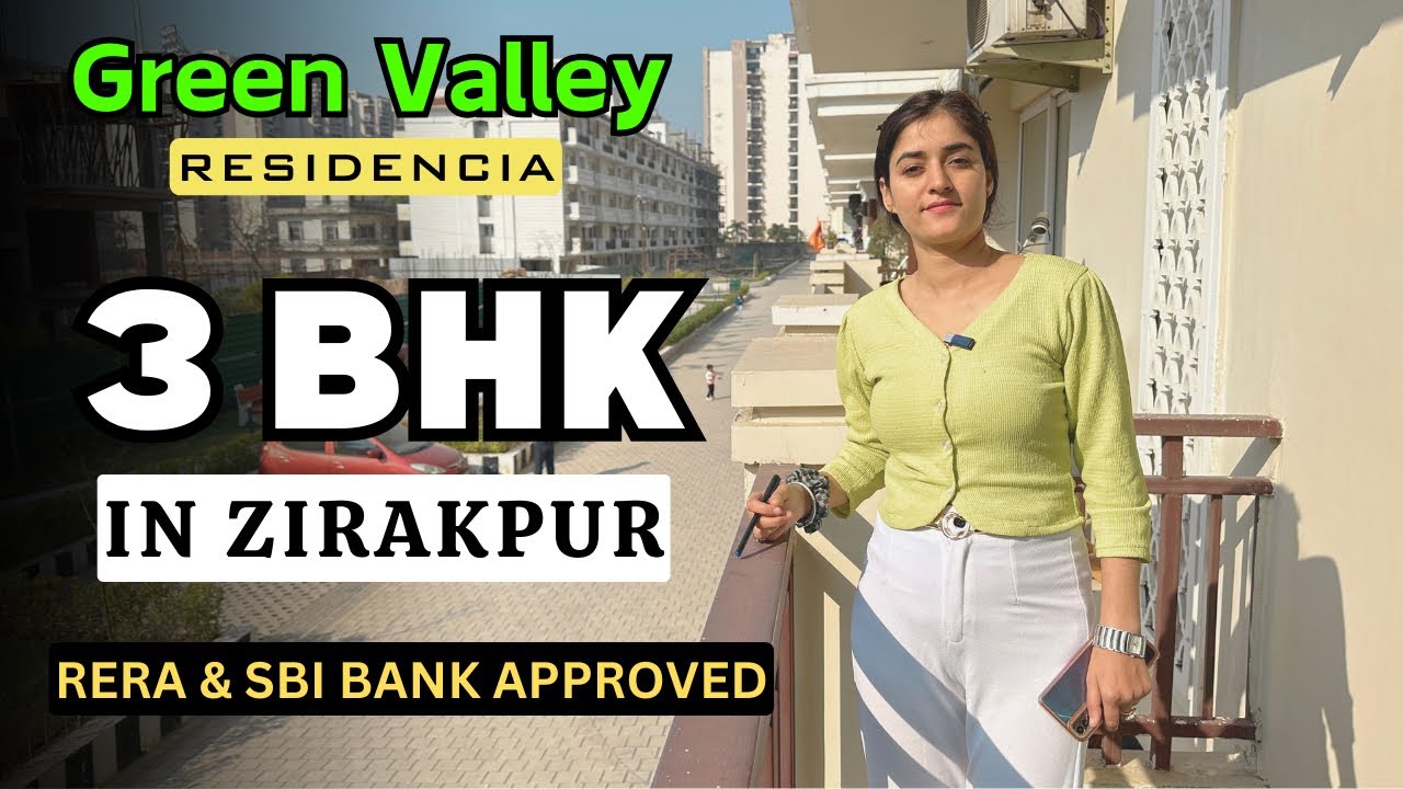 Green Valley Residencia | Ready To Move 3 BHK Flats in Zirakpur for Sale | RERA Approved Project