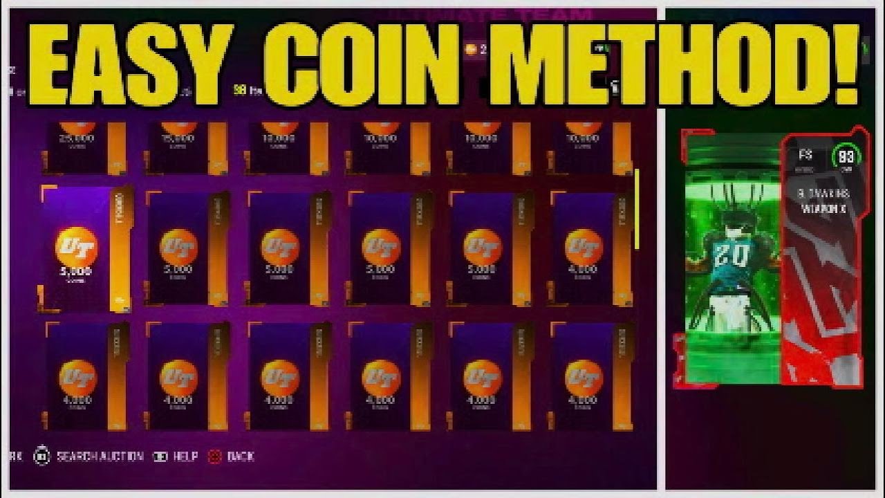 SUPER EASY MADDEN 23 COIN METHOD!!!