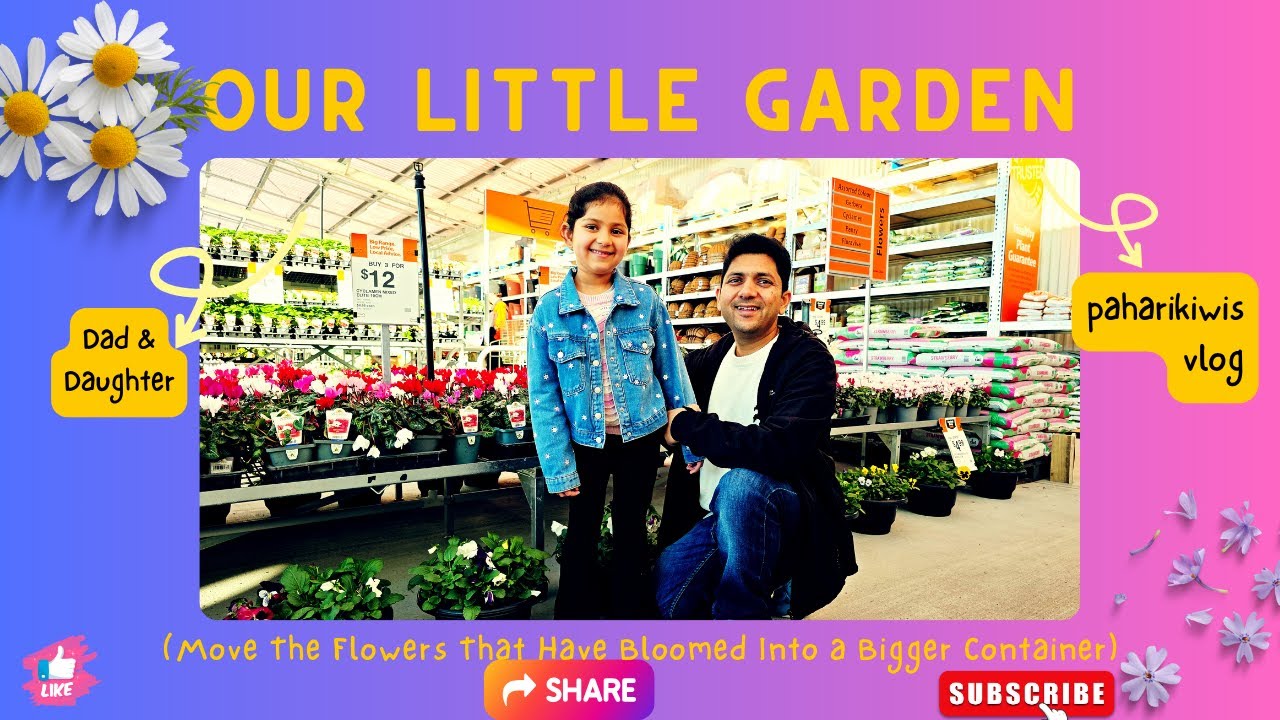 When your 6-year-old notices the butterflies are missing... It's time for a flower run! #familytime
