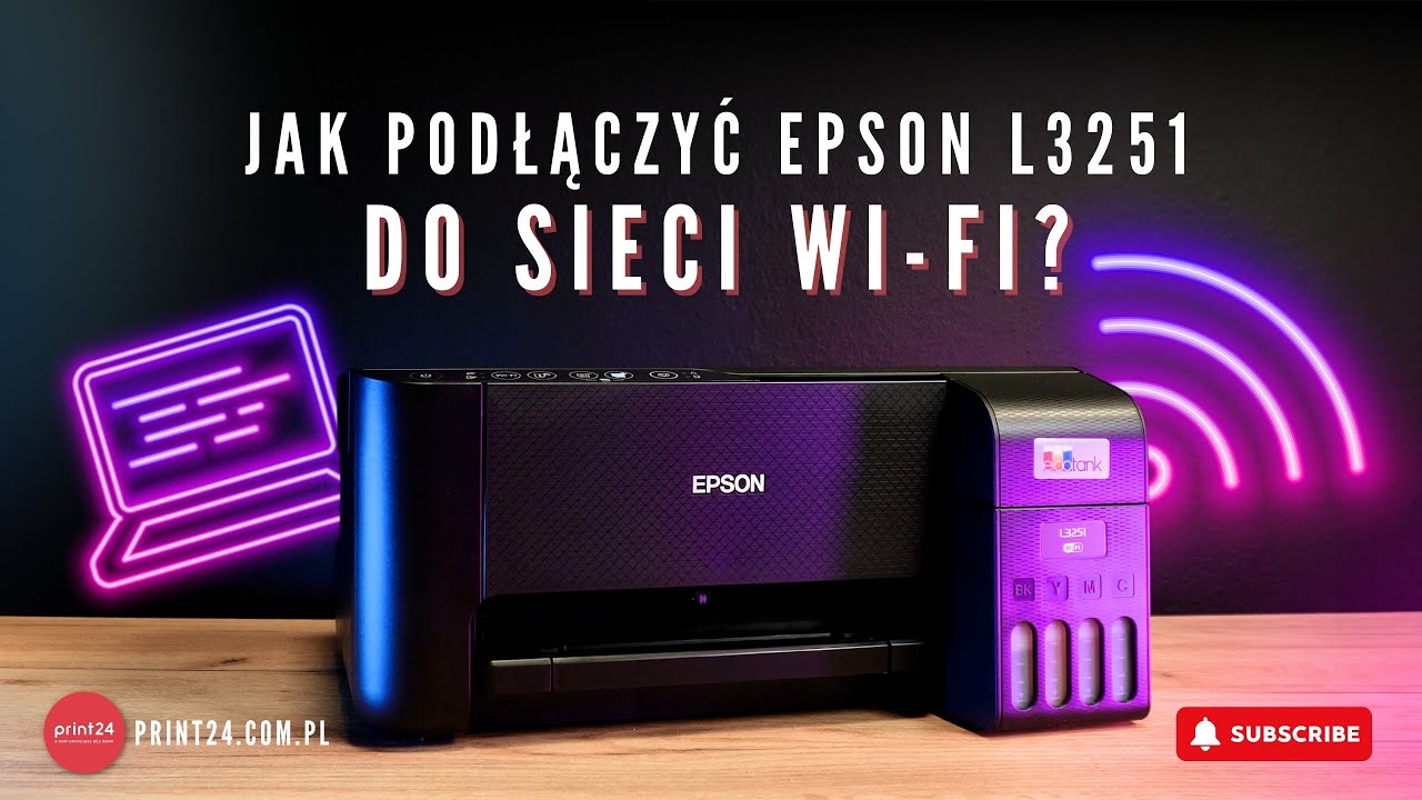 🖨️Jak podłączyć drukarkę Epson L3251 do sieci Wi-Fi za pomocą komputera? Poradnik krok po kroku.