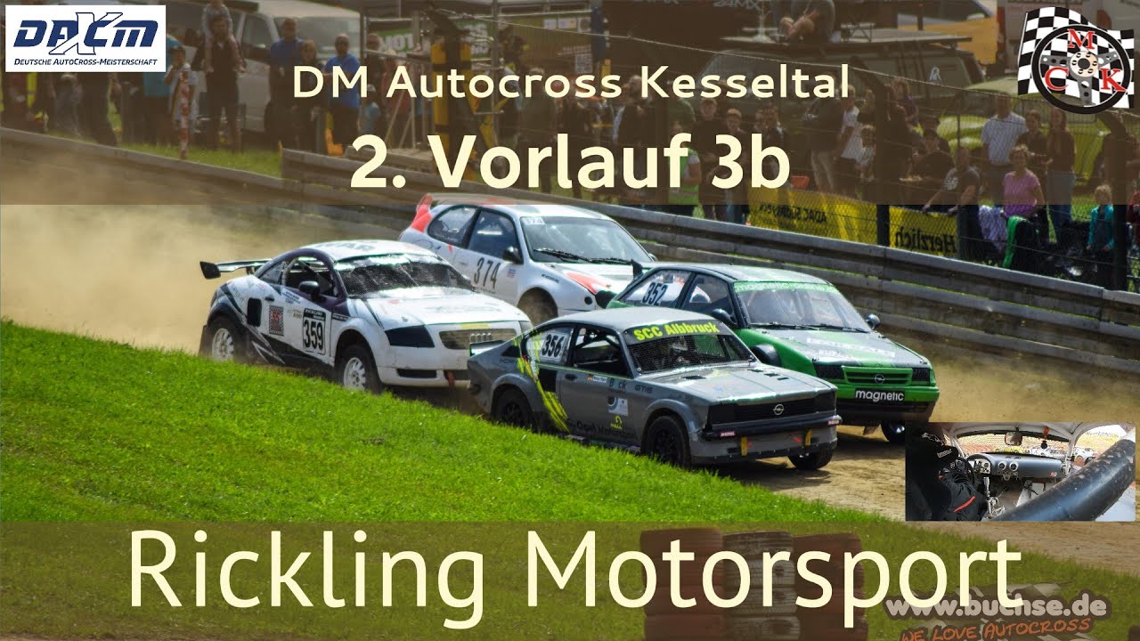 Autocross DM Kesseltal 2025 2. Vorlauf Klasse 3b DACM