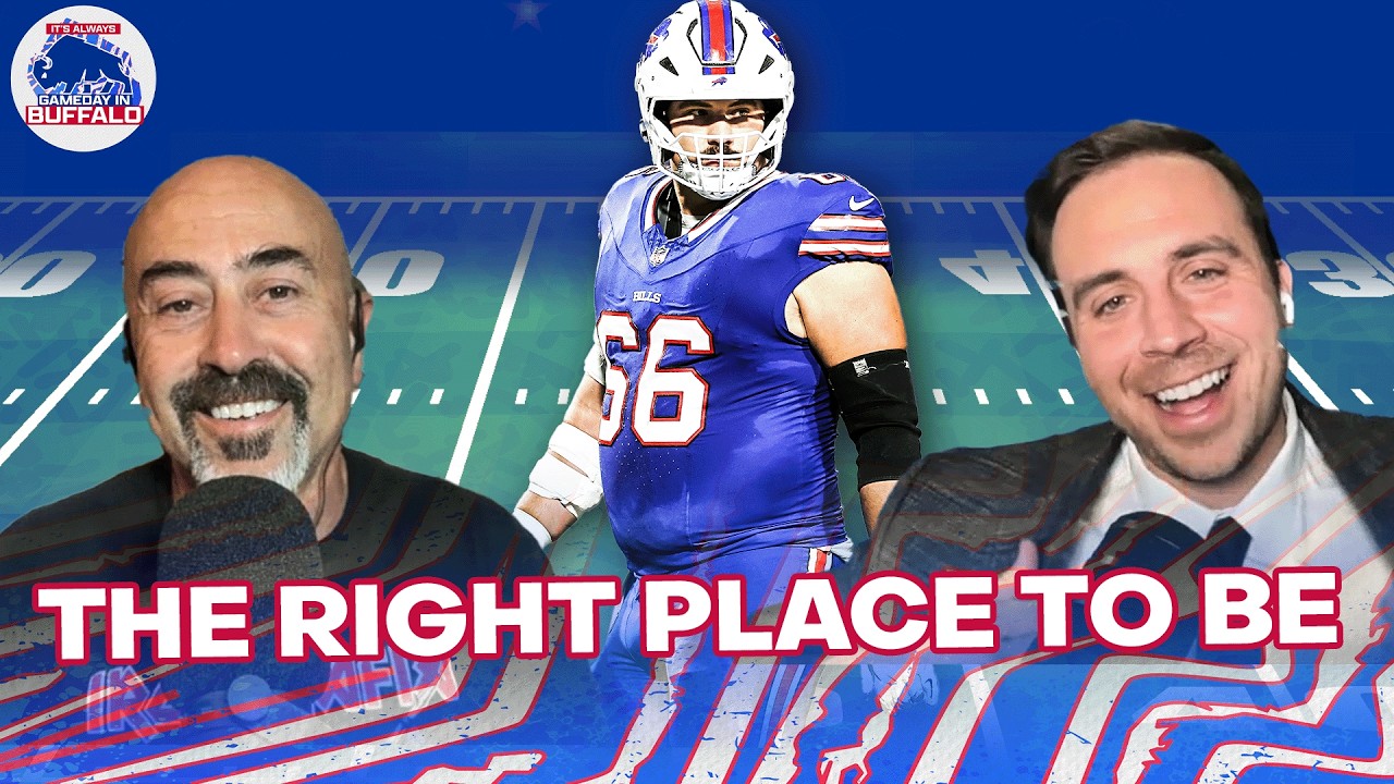 Buffalo Bills Center Connor McGovern Joins! | It's Always Gameday in Buffalo
