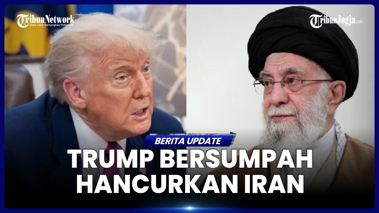 TRUMP TEGASKAN ANCAMAN SERANG IRAN, SIAPKAN PENGERAHAN KAPAL INDUK KEDUA DI TIMUR TENGAH