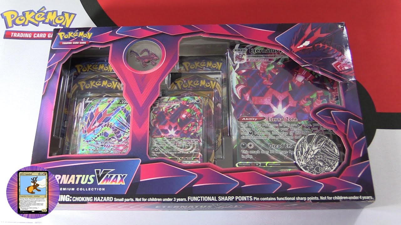 Pokemon Eternatus VMAX Premium Collection - SECRET RARE!