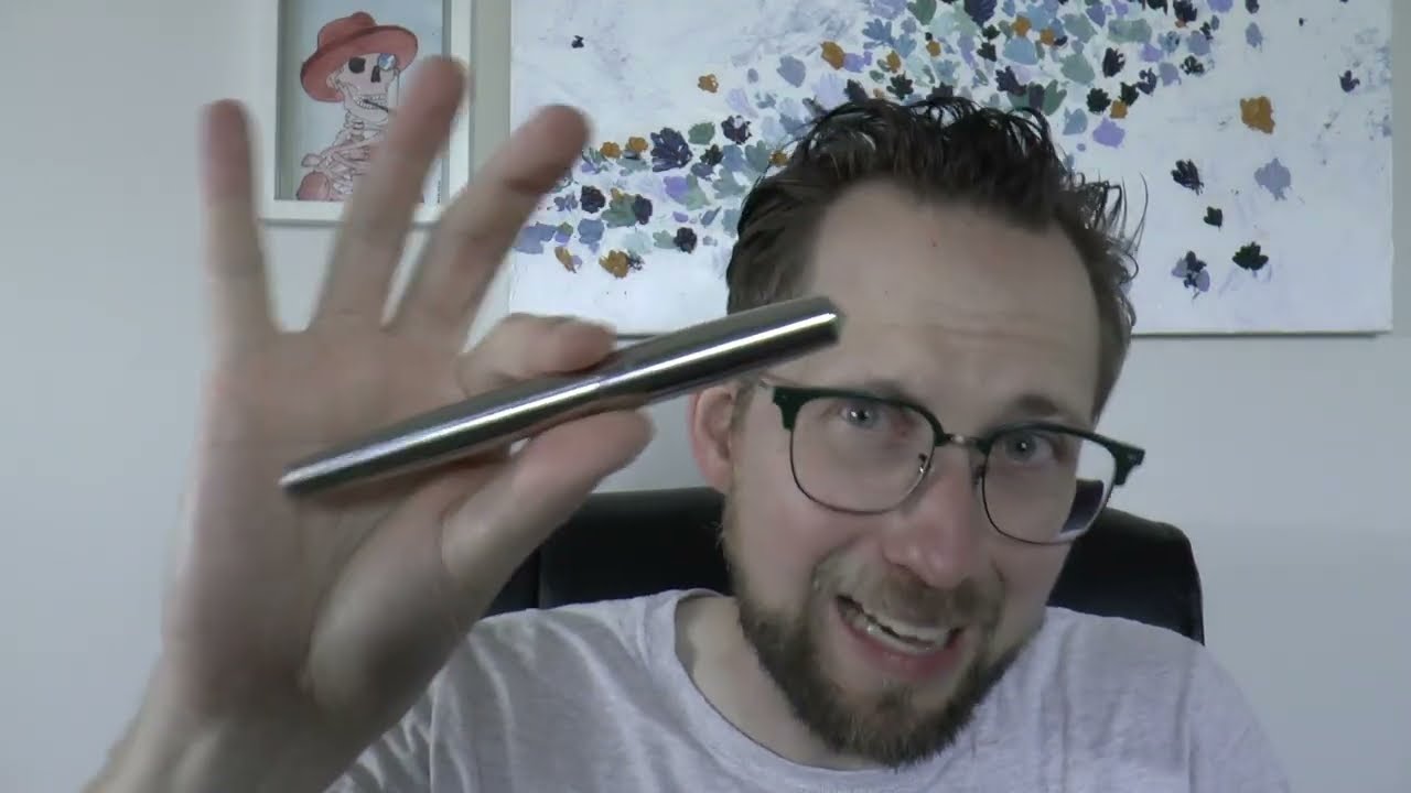 Gravitas Sentry Raw Titanium Fountain Pen Review