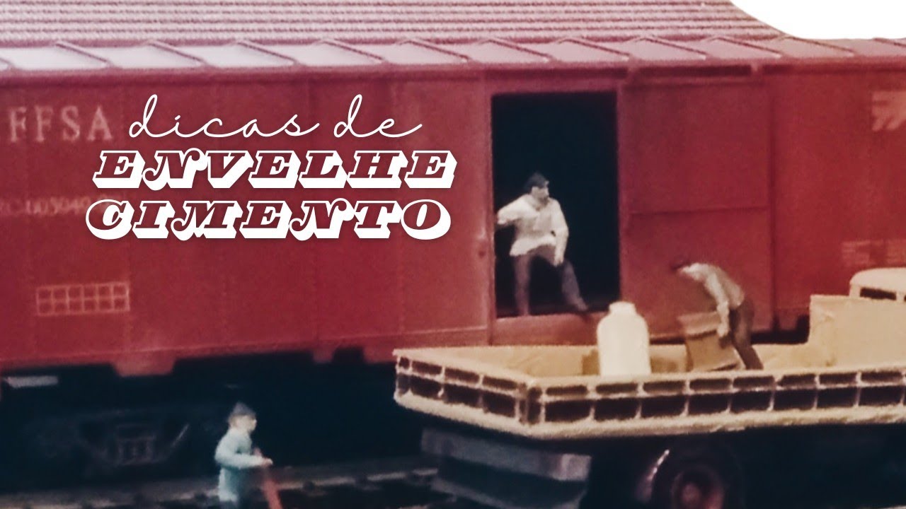 Como envelhecer vagões e locomotivas | Ferreomodelismo Frateschi & Maquete | Trem miniatura HO