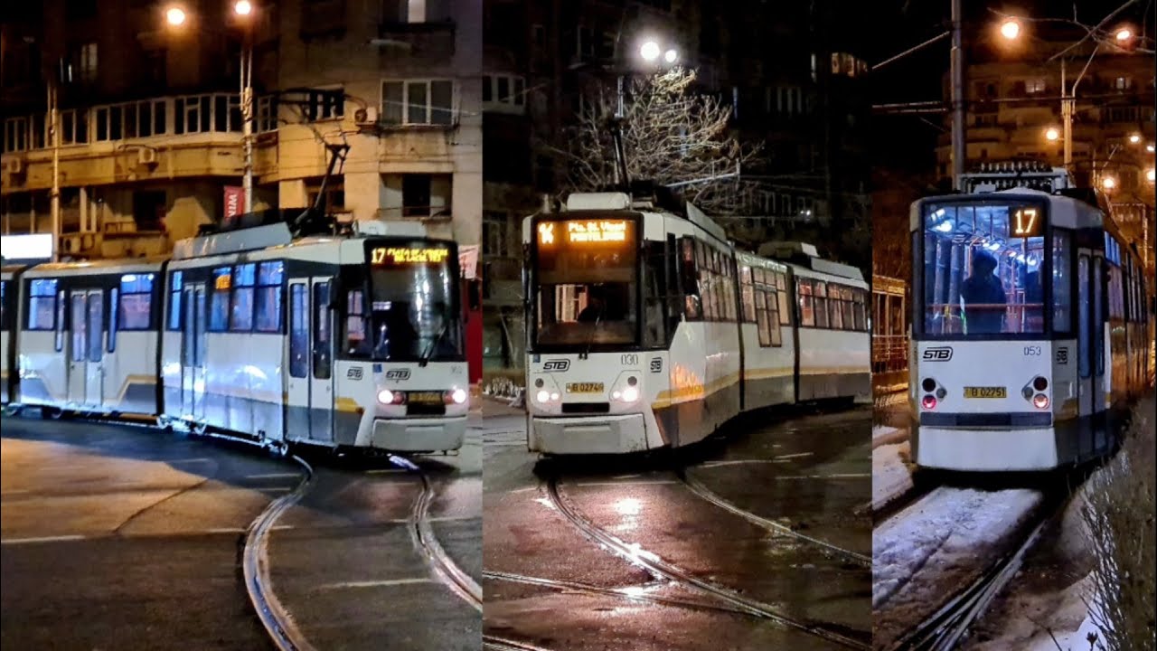 Tramvaie la Piața Sf. Vineri | Călătorie cu V3A-2010-CA #030 pe linia 14