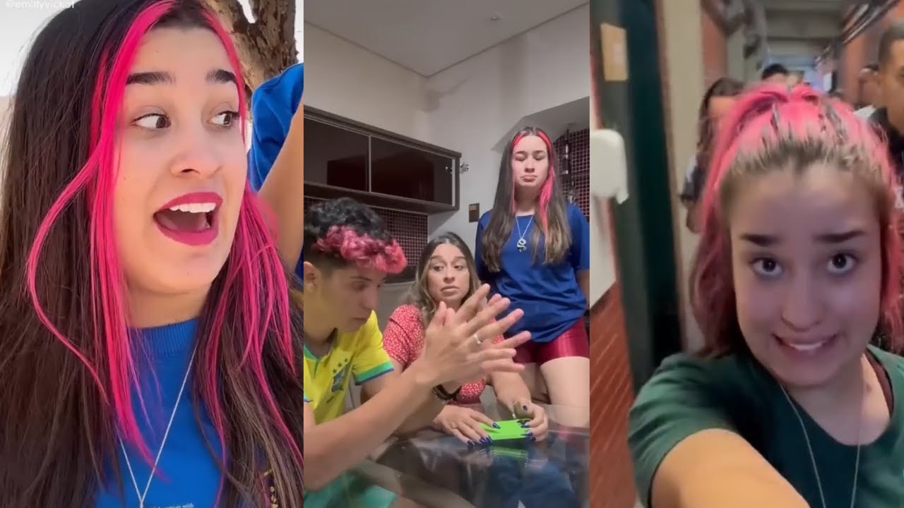 OS VÍDEOS MAIS ENGRAÇADOS DA EMILLY VICK NO TIKTOK! TENTE NÃO RIR! COMPILADO #01