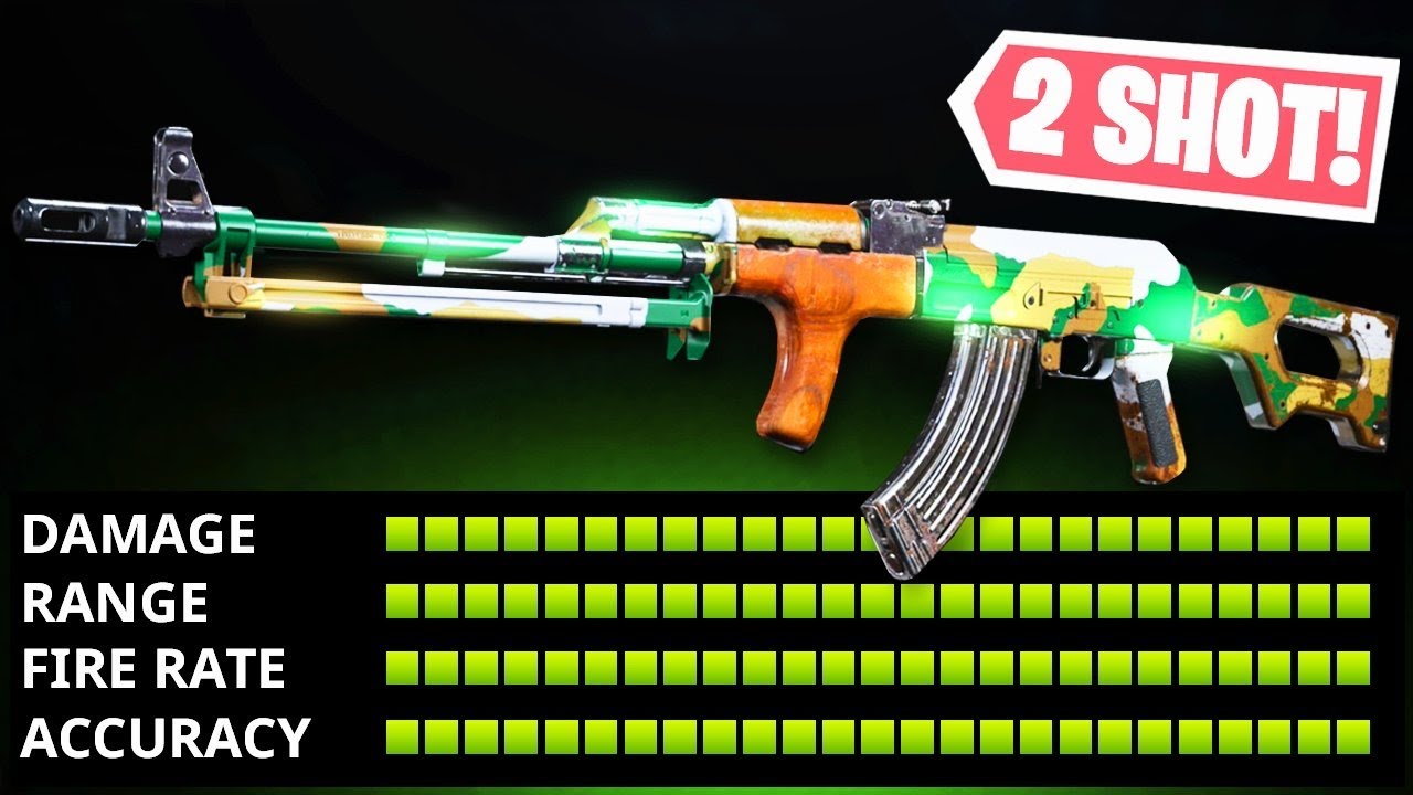 the 2 SHOT AK-47..(NO RECOIL)