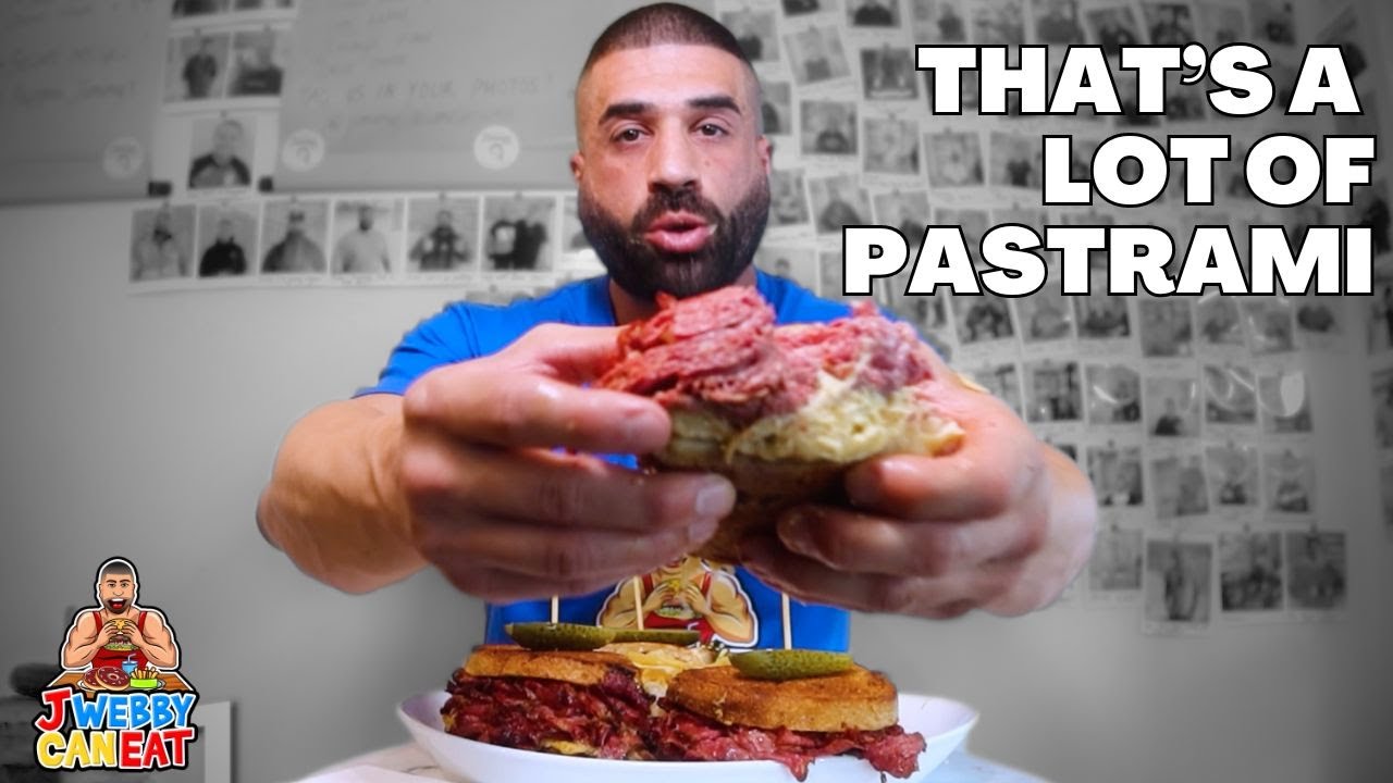 THAT'S A LOT OF PASTRAMI - JIMMY'S DELI - MELBOURNE, AUSTRALIA