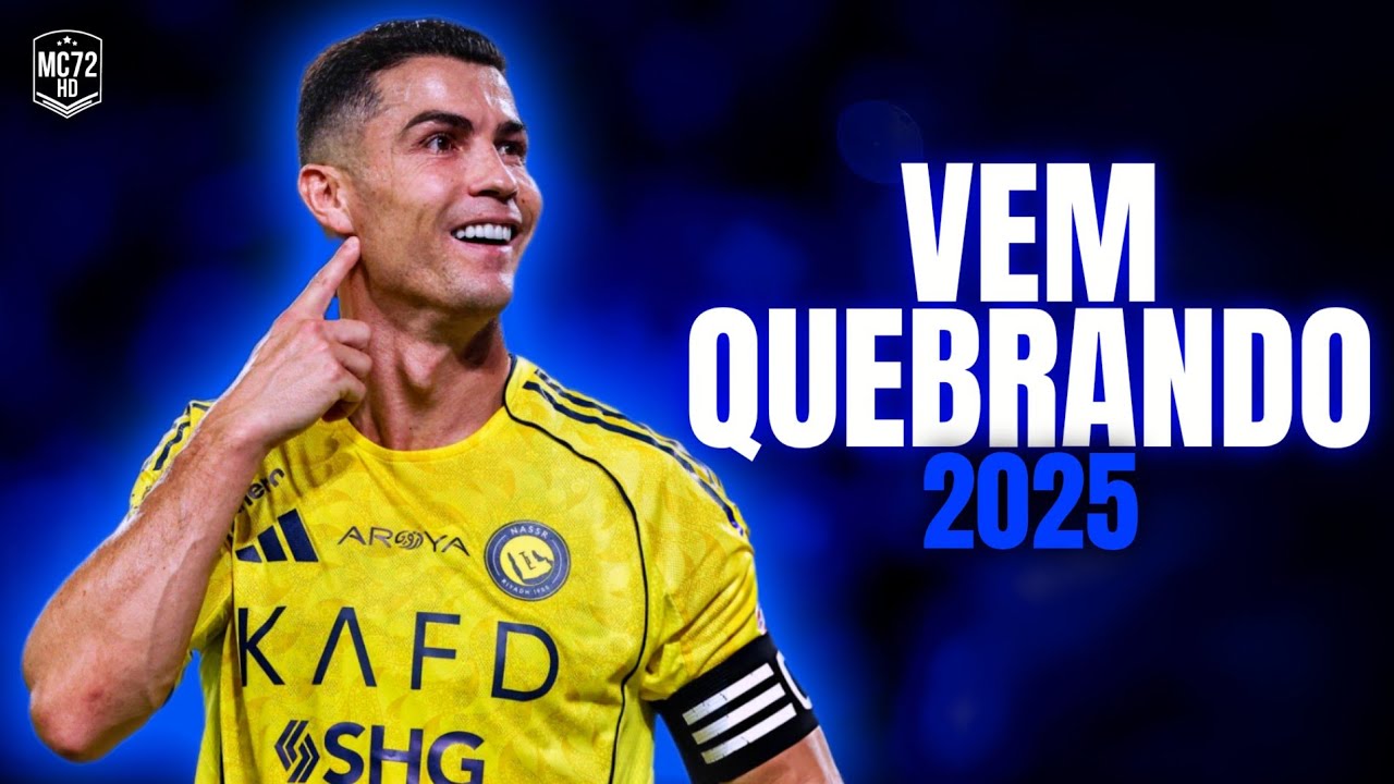 Cristiano Ronaldo 2025 ► ''V&Ecirc;M QUEBRANDO'' - MC Danone (Skills & Goals) HD