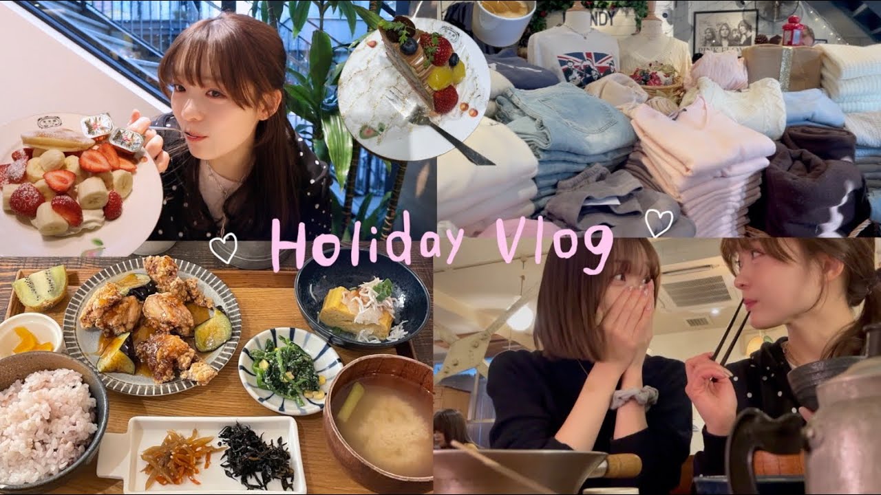 美味しいもの食べたり買い物したり…♡双子の休日🛒