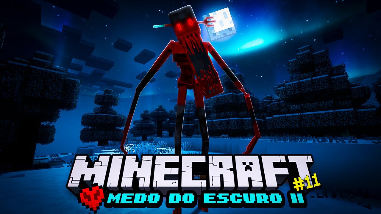 WATCHING NIGHTMARE - Manifesta&ccedil;&atilde;o de um PESADELO - MINECRAFT HARDCORE - Medo do escuro 2 #11