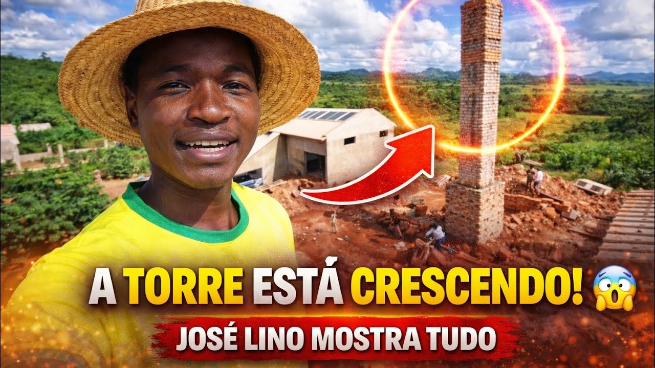 José Lino mostra o avanço da construção da Torre 