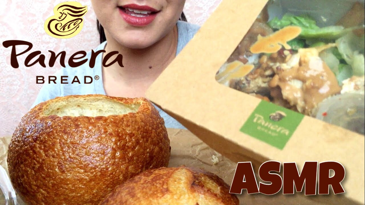 ASMR Panera Bread (Whispering) | Eating Show