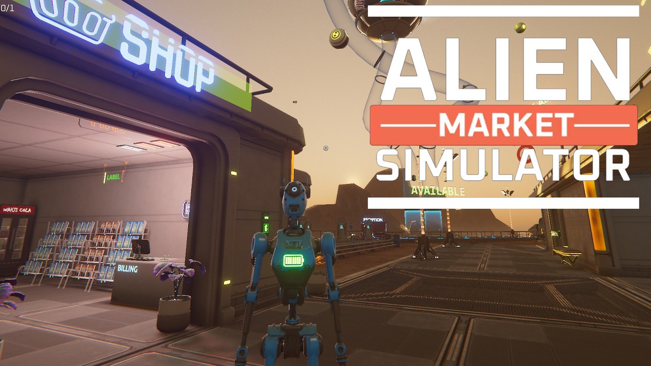 Alien Market Simulator-Симулятор инопланетного рынка
