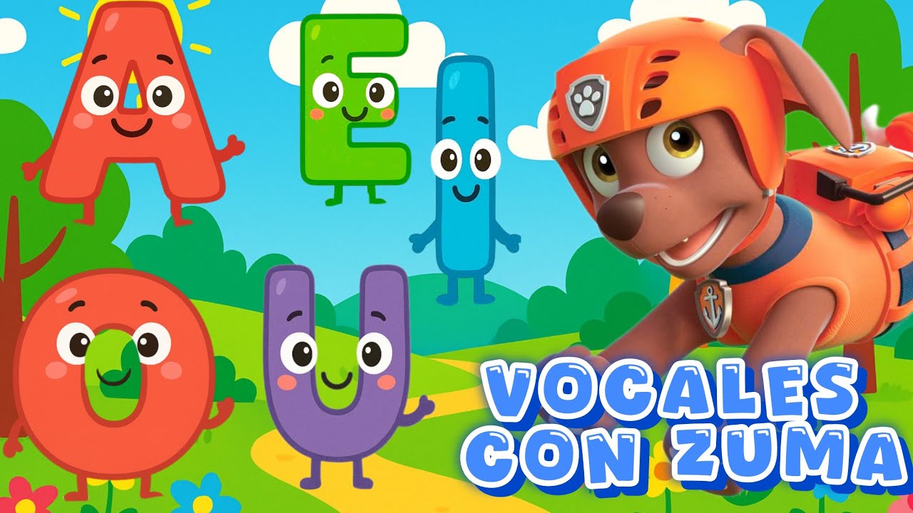 Las vocales| Aprende las vocales con zuma