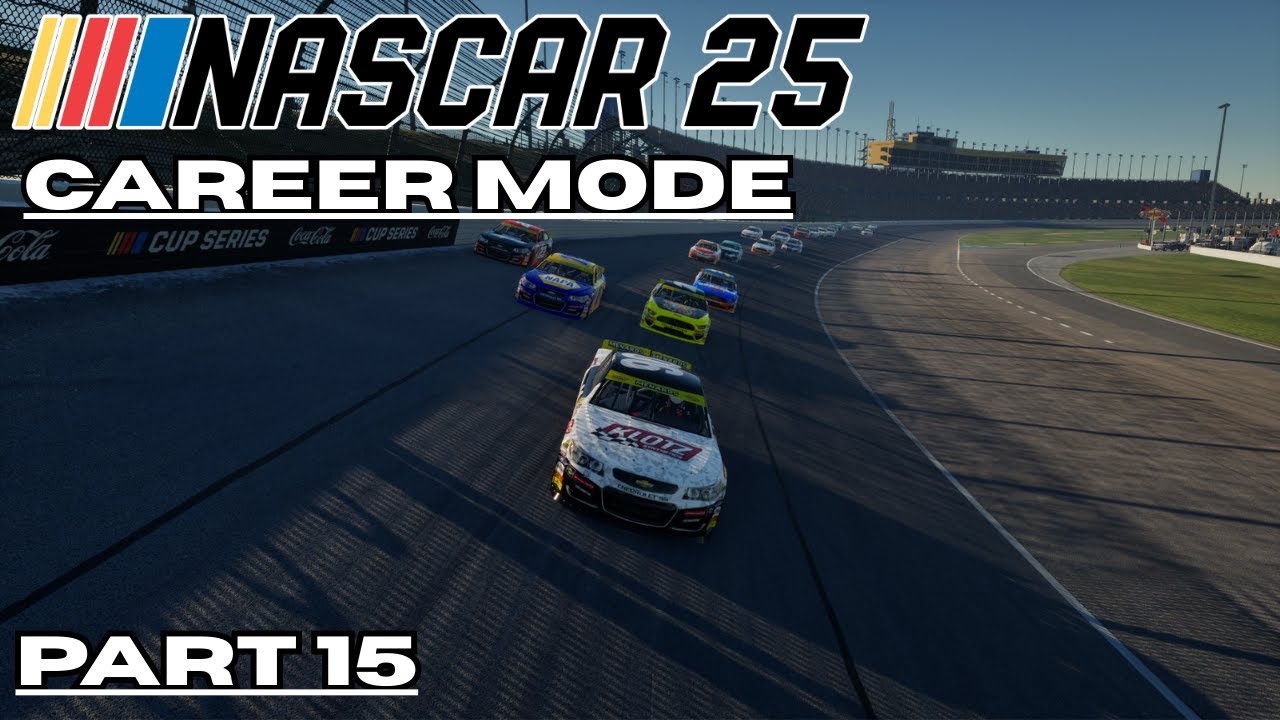 Multiple pit stops | NASCAR 25 Career Mode Part 15