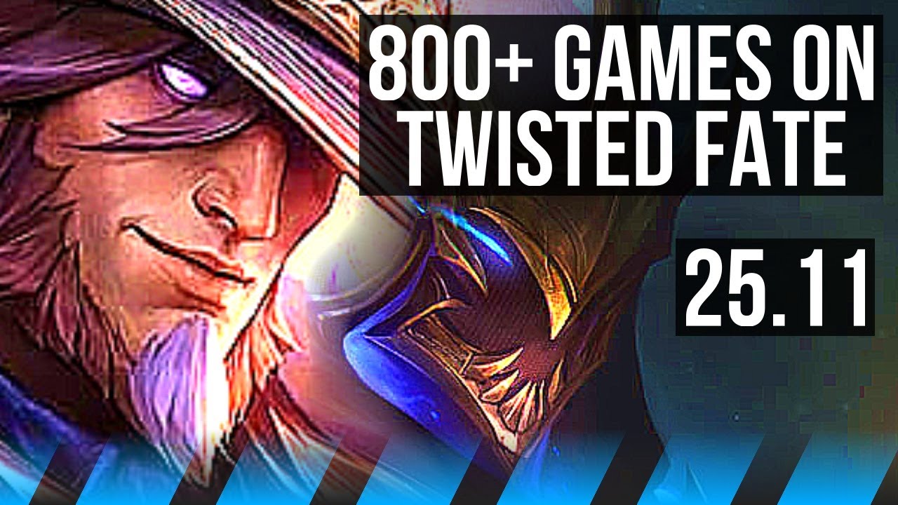TWISTED FATE vs ZED (MID) | 35k DMG, 9/3/11, 800+ games | EUNE Master | 25.11