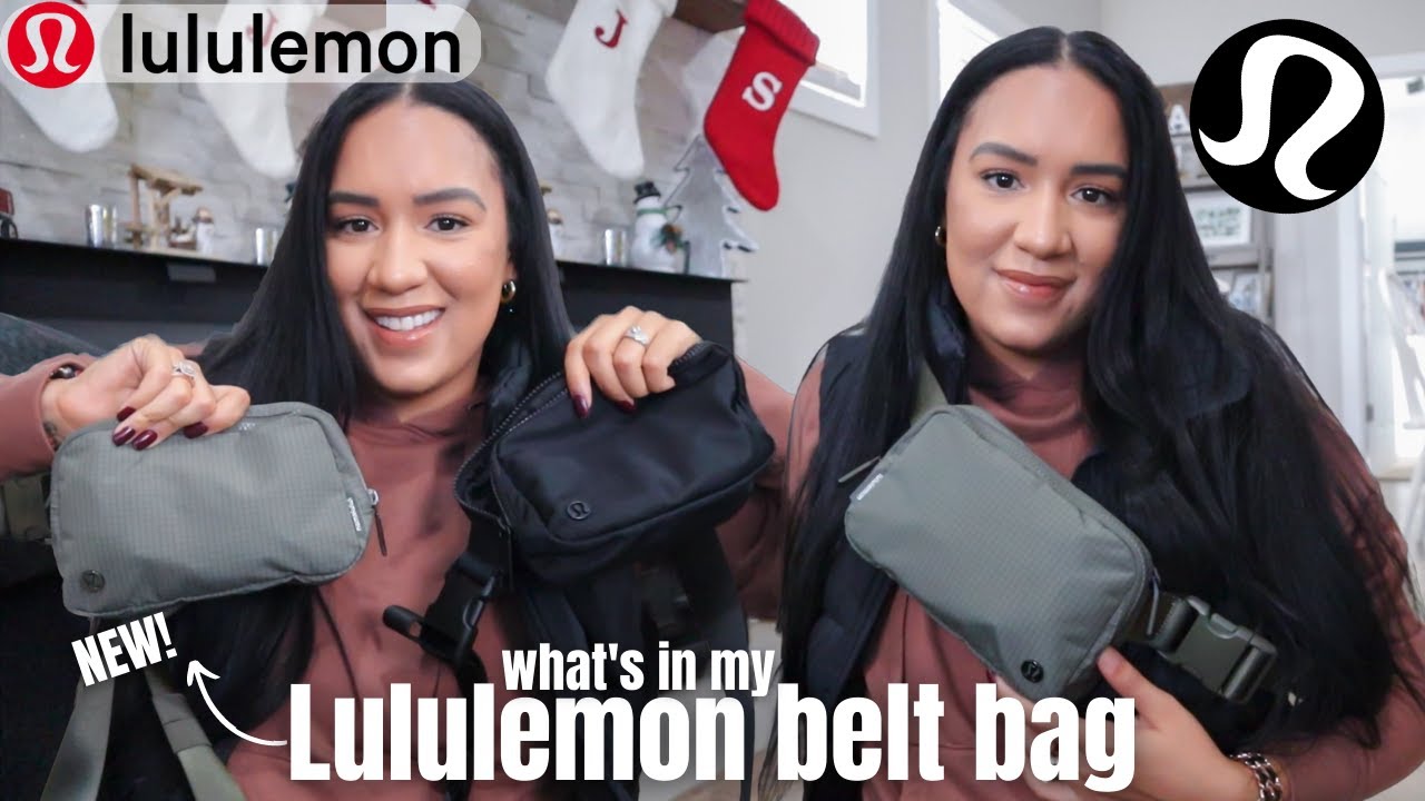 What's in my bag // Lululemon Everywhere Belt Bag | What's in my Lululemon bag *what's in my purse*