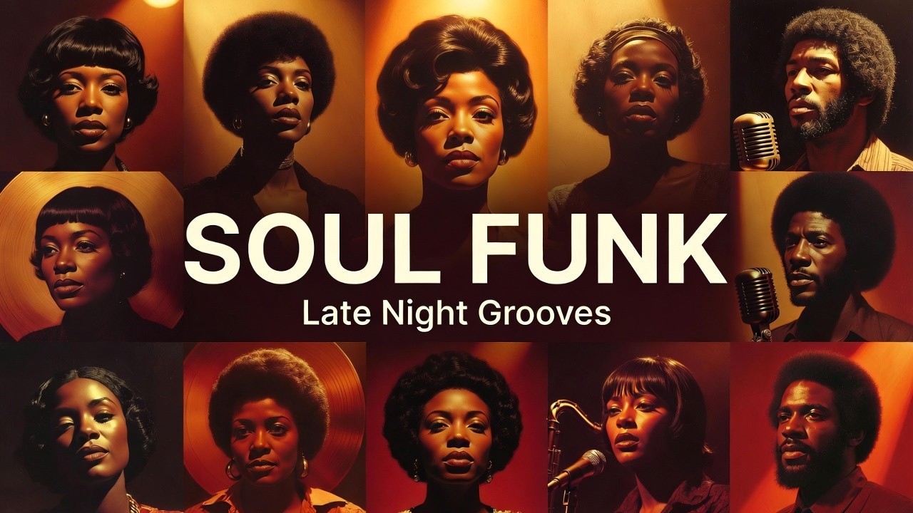 Soul Funk Grooves | Midnight Grooves 3 Hour Mix | Soul Funk Playlist