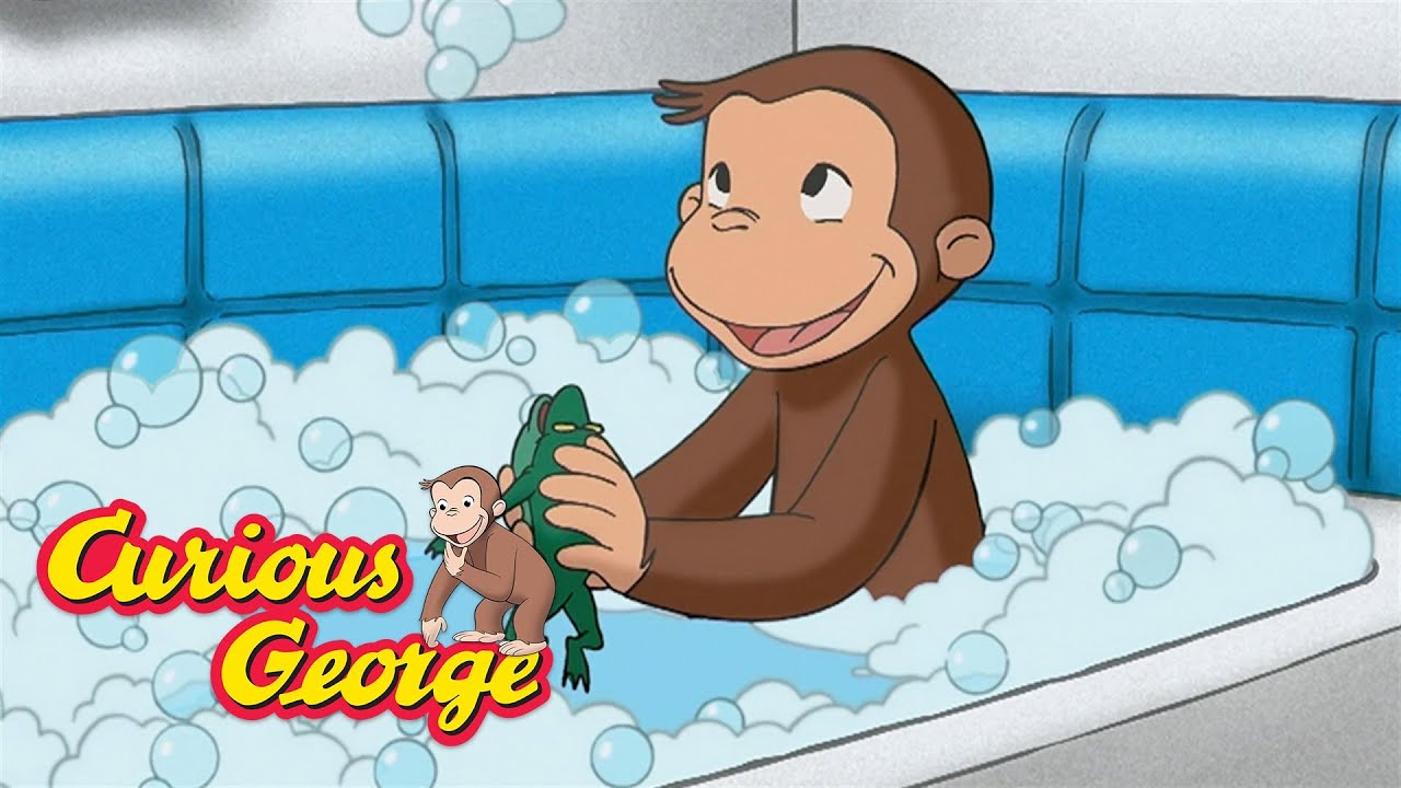 Bubble Maker 🐵 Curious George 🐵 Kids Cartoon 🐵 Kids Movies
