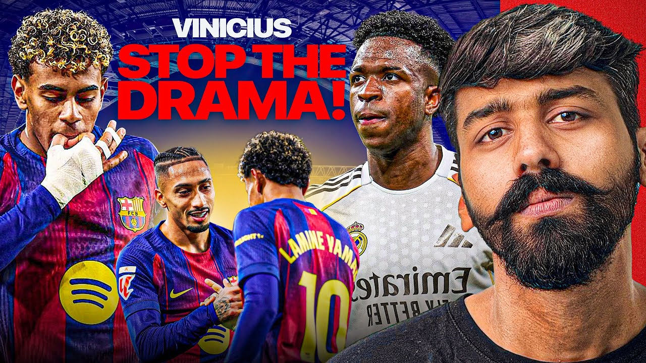 Vinicius Jr Vs Real Madrid Fans !! Lamine Yamal Is just Different. Barcelona vs Villarreal Review |