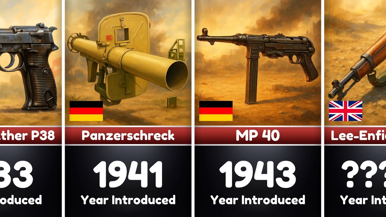 WWII Infantry Guns: The Arsenal of WW2