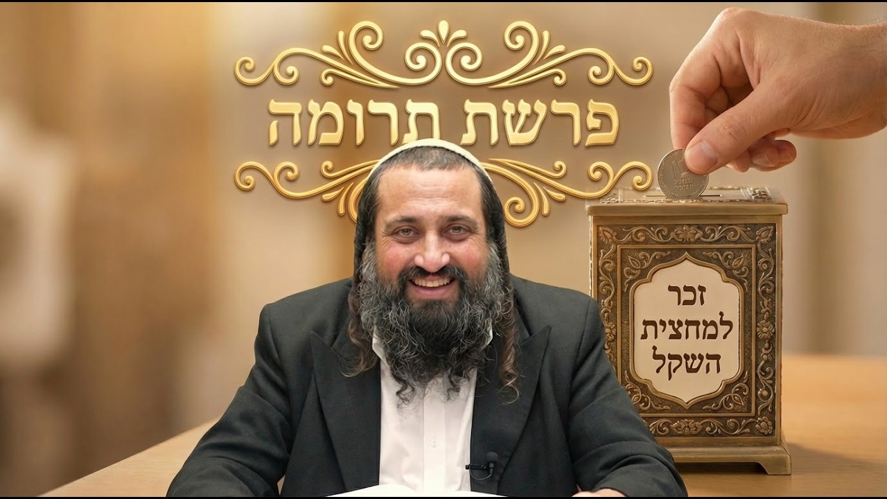 פרשת תרומה | זכר למחצית השקל | הרב ינון חי מיכאל אלוף