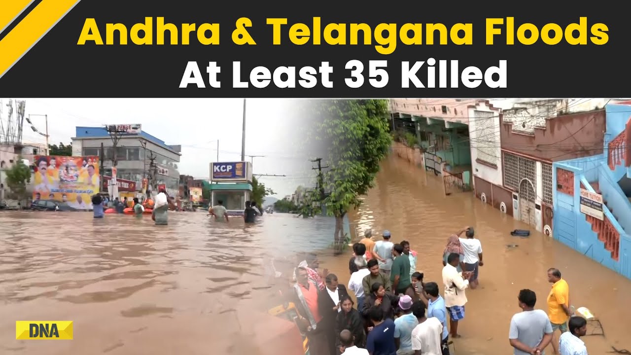 Telangana Floods: At Least 35 Killed In Telangana, Andhra Pradesh Due To Unprecedented Rainfall