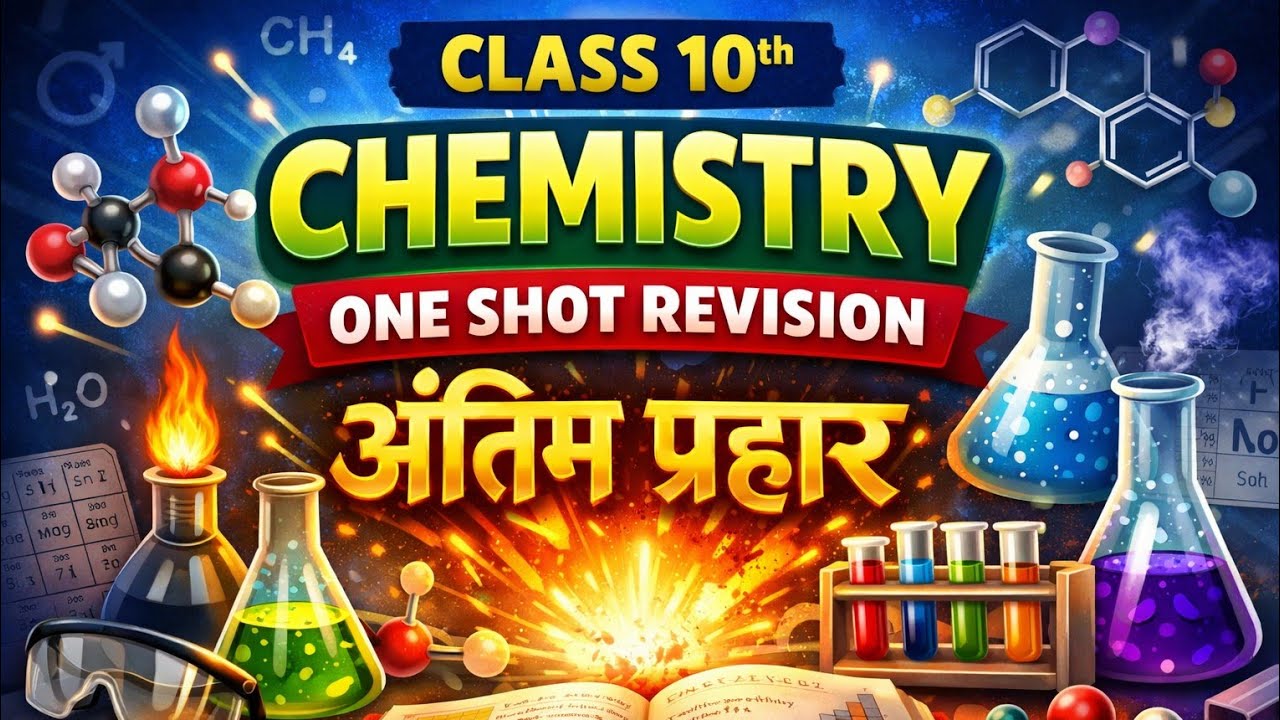 Class 10th Chemistry one shot video|| रसायन विज्ञान कक्षा 10 