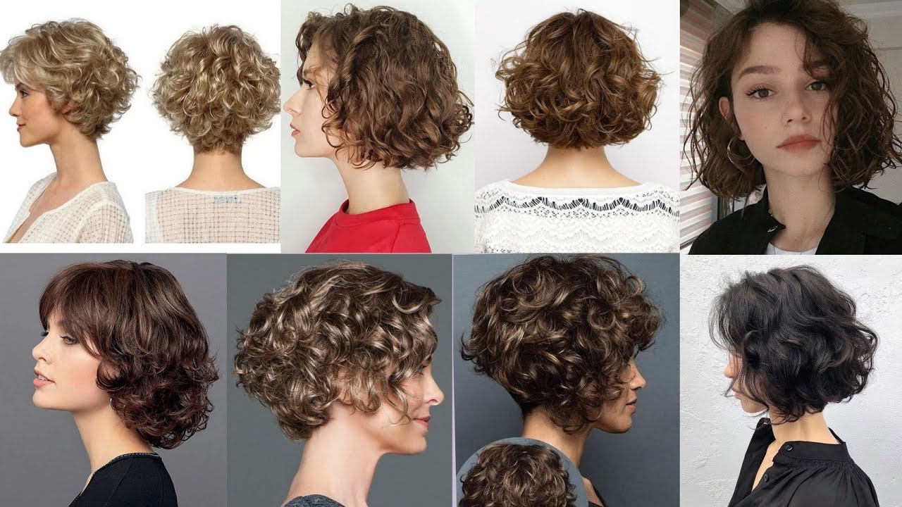 Stunning & trendy Short curly haircut for women over 50+ 60+ 70+ years old || Pinterest Ideas