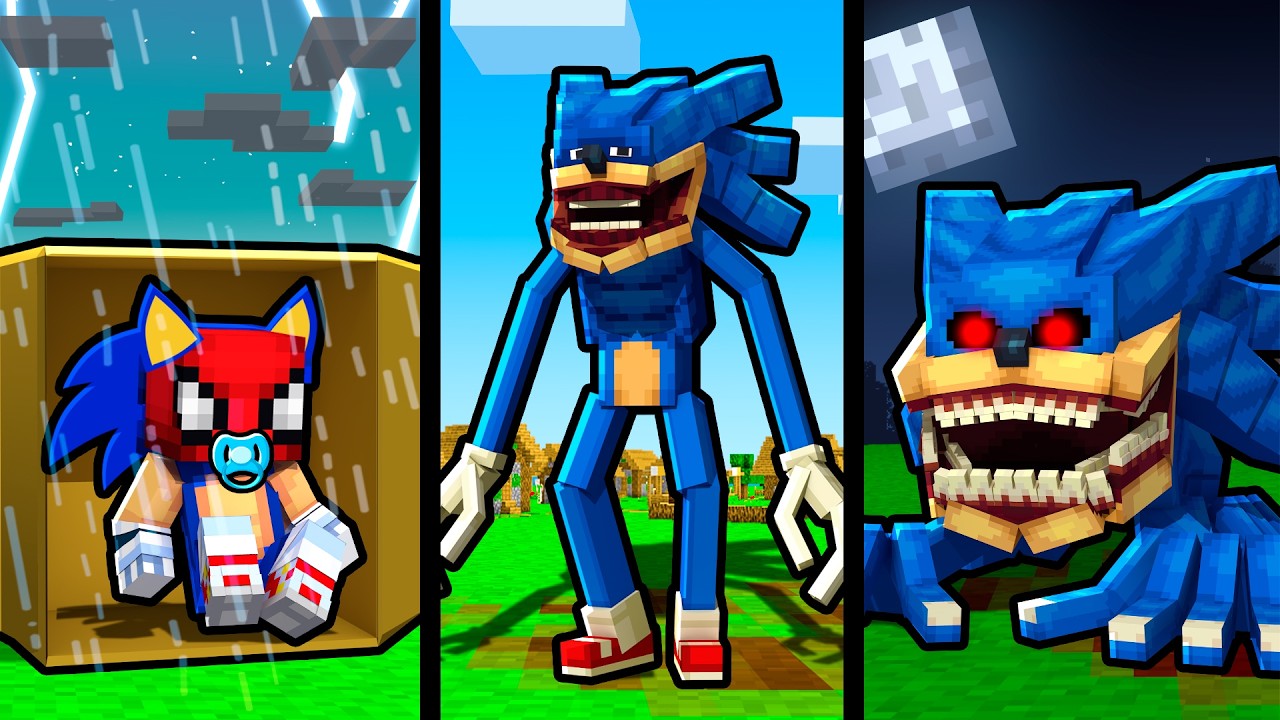 SHİN SONİC GELİŞİMİ - Minecraft