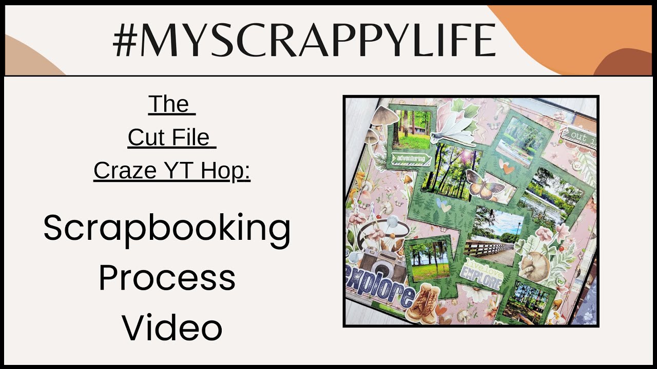 Film o procesie scrapbookingu nr 1029 | The Cut File Craze Hop | Explore | @MirandaWebber82