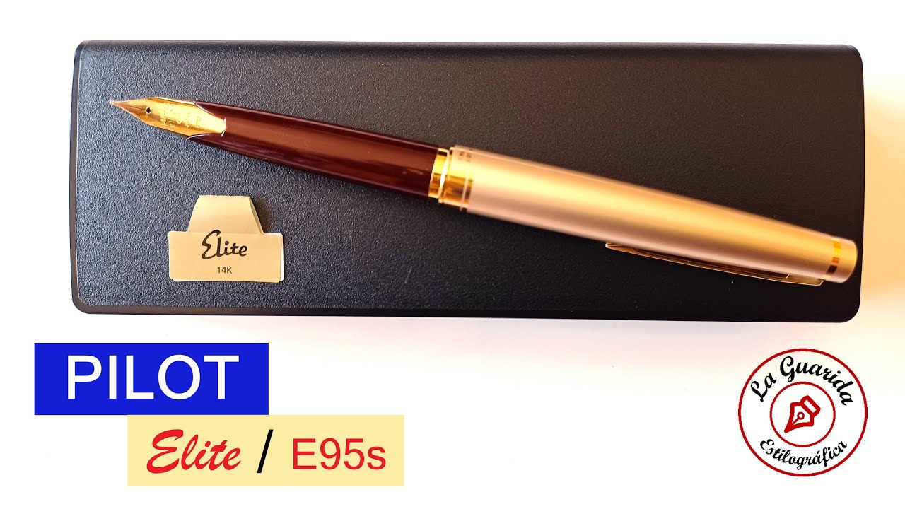 Pilot Elite / E95S - Plumín de oro asequible
