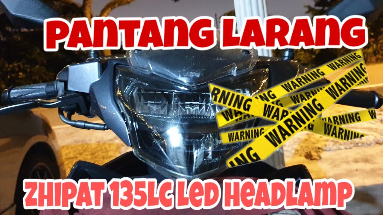 pantang larang zhipat 135lc headlamp