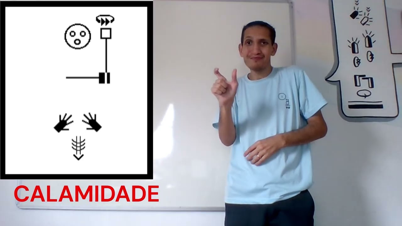 CALAMIDADE - SINAL EM LIBRAS