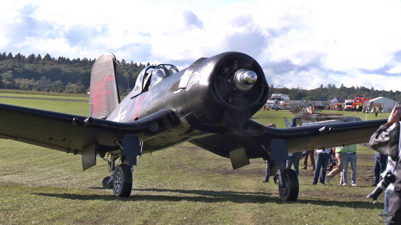 The Spirit of the Black Sheep Squadron &ndash; F4U Corsair &lsquo;Devotion&rsquo; at Hahnweide
