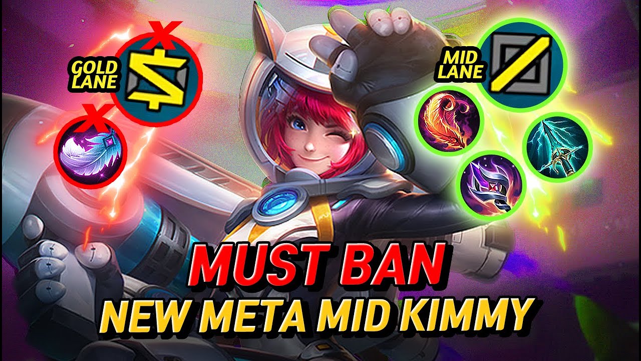 Oh My God... Mid Lane Kimmy was broken | Mobile Legends