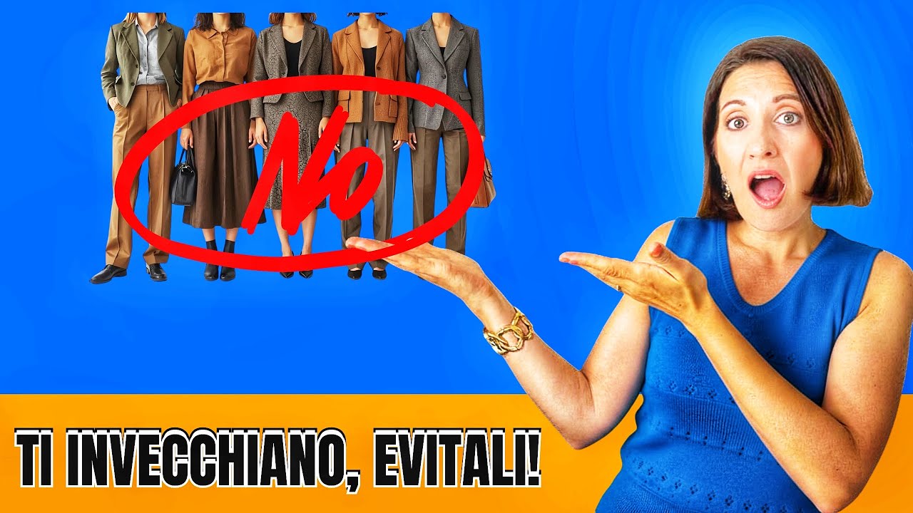 Over 50: 9 Errori di Stile che Invecchiano il Look (e Cosa Fare al Posto)