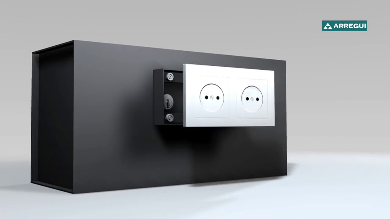 How to install an easy to hide safe Arregui SOCKET