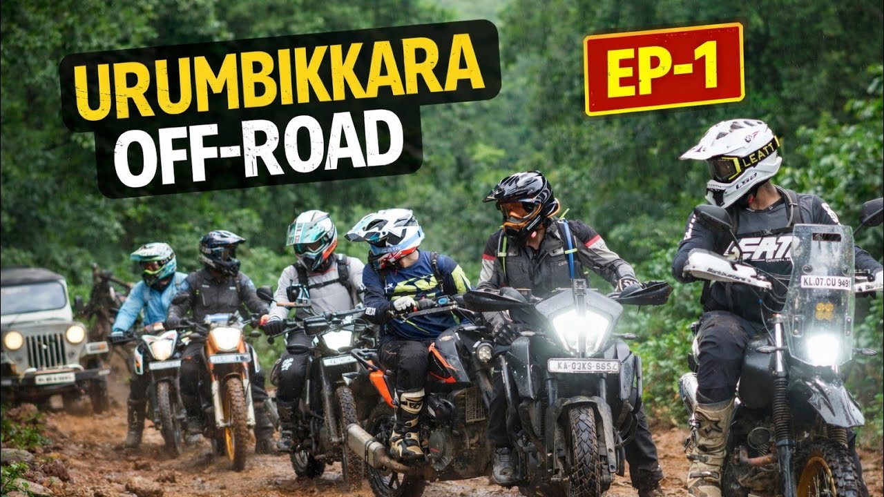 Urumbikkara OFF-ROAD | Leg 1 – Into Kerala’s Wildest Trails 🏍️🌿