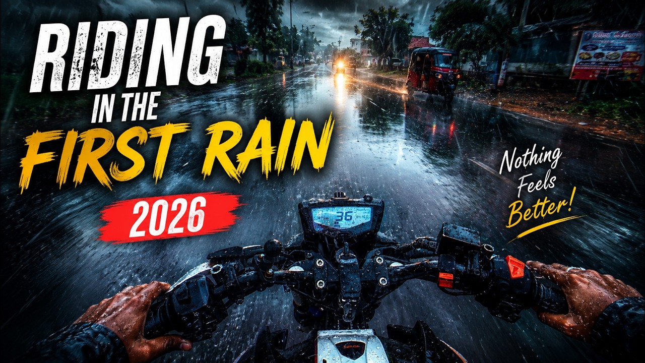 Riding in the first rain 2026
